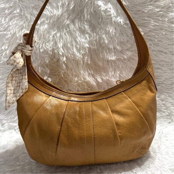 COACH y2k Pleated Ergo Hobo Shoulder Bag - Picture 2 of 8
